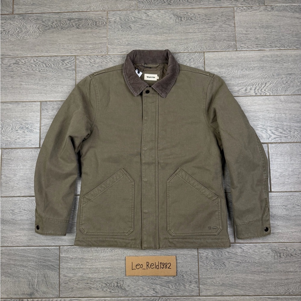 Taylor Stitch Workhorse Jacket Boss Duck Stone Olive NWT 36 38 40 42